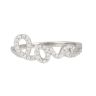 Sterling Silver 'Love' Script Cubic Zirconia Ring