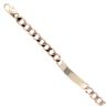 9ct Yellow Gold I.D Bracelet 9"