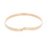 9ct Yellow Gold 0.02ct Diamond Bangle