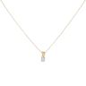 18ct Yellow Gold 0.30ct Brilliant Cut Diamond Solitaire Pendant And Chain 18"