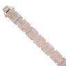 9ct White Gold 4.00ct Brilliant Cut Diamond Fancy Bracelet 8"