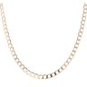 9ct Yellow Gold Curb Chain 28"