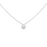 Platinum 1.00ct Diamond Pendant and Chain 18"