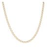 9ct Yellow Gold Flat Mariner Chain 20"
