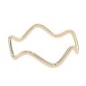9ct Yellow Gold Wave Bangle