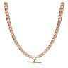 9ct Yellow Gold T-Bar Rollerball Chain 20"