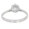 Platinum 0.50ct Transitional Cut Diamond Solitaire Ring