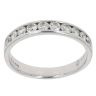 9ct White Gold Brilliant Cut 0.50ct Diamond Eternity Ring