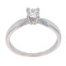18ct White Gold 0.33ct Diamond Solitaire Ring