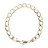 9ct Yellow Gold Curb Bracelet 8"