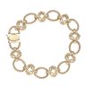 9ct Yellow Gold Fancy Bracelet 7.5"