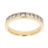 18ct Yellow Gold 0.50ct Diamond Half Eternity Ring
