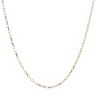 9ct Yellow Gold Square Belcher Chain 22"