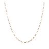 9ct Yellow Gold Oval Belcher Chain 18"