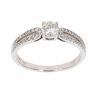 18ct White Gold 0.50ct Brilliant Cut Diamond Solitaire Ring