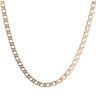 9ct Yellow Gold Double Curb Chain 18"