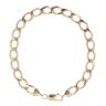 9ct Yellow Gold Curb Bracelet 8"