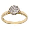 18ct Yellow Gold 0.30ct Brilliant Cut Diamond Solitaire Ring