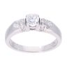 18ct White Gold 0.65ct Diamond Solitaire Ring