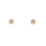 9ct Yellow Gold Plain Stud Earrings