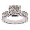 9ct White Gold 1.32ct Brilliant Cut Diamond Cluster Ring