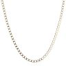 9ct Yellow Gold Curb Chain 18"