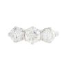 18ct White Gold 1.75ct Diamond Trilogy Ring