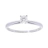 14ct White Gold 0.25ct Solitaire Diamond Ring