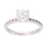 Platinum 1.45ct Diamond Solitaire Ring