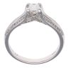 18ct White Gold 0.43ct Princess Cut Diamond Solitaire Ring