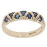 9ct Yellow Gold Sapphire Dress Ring