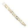 9ct Yellow Gold Fancy Horse Bracelet 8.5"
