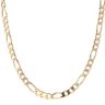 9ct Yellow Gold Figaro Chain 22"