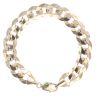 9ct Yellow Gold Curb Bracelet 8.5"