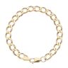 9ct Yellow Gold Curb Bracelet 7"