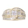 9ct Yellow Gold 1.00ct Fancy Diamond Ring