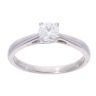 9ct White Gold 0.50ct Diamond Solitaire Ring