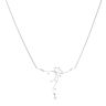 18ct White Gold 0.33ct Diamond Fancy Chain 18"