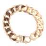 9ct Yellow Gold Curb Bracelet 8.5"