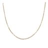 9ct Yellow Gold Fancy Figaro Style Chain 16"