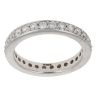 18ct White Gold 1.00ct Brilliant Cut Diamond Full Eternity Ring