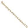 9ct Yellow Gold Plait Bracelet 7"