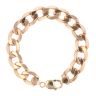 9ct Yellow Gold Curb Bracelet 8.5"