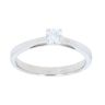 18ct White Gold 0.27ct Diamond Solitaire Ring