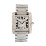 Cartier Custom Tank Francaise Pre Owned Watch Ref 2302