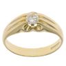 18ct Yellow Gold 0.33ct Diamond Signet Ring