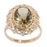 9ct Yellow Gold Prasiolite Dress Ring