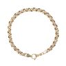 9ct Yellow Gold Belcher Bracelet 7.5"