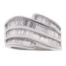 18ct White Gold 1.15ct Baguette Cut Diamond Fancy Ring