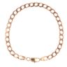 9ct Yellow Gold Curb Bracelet 8.5"
